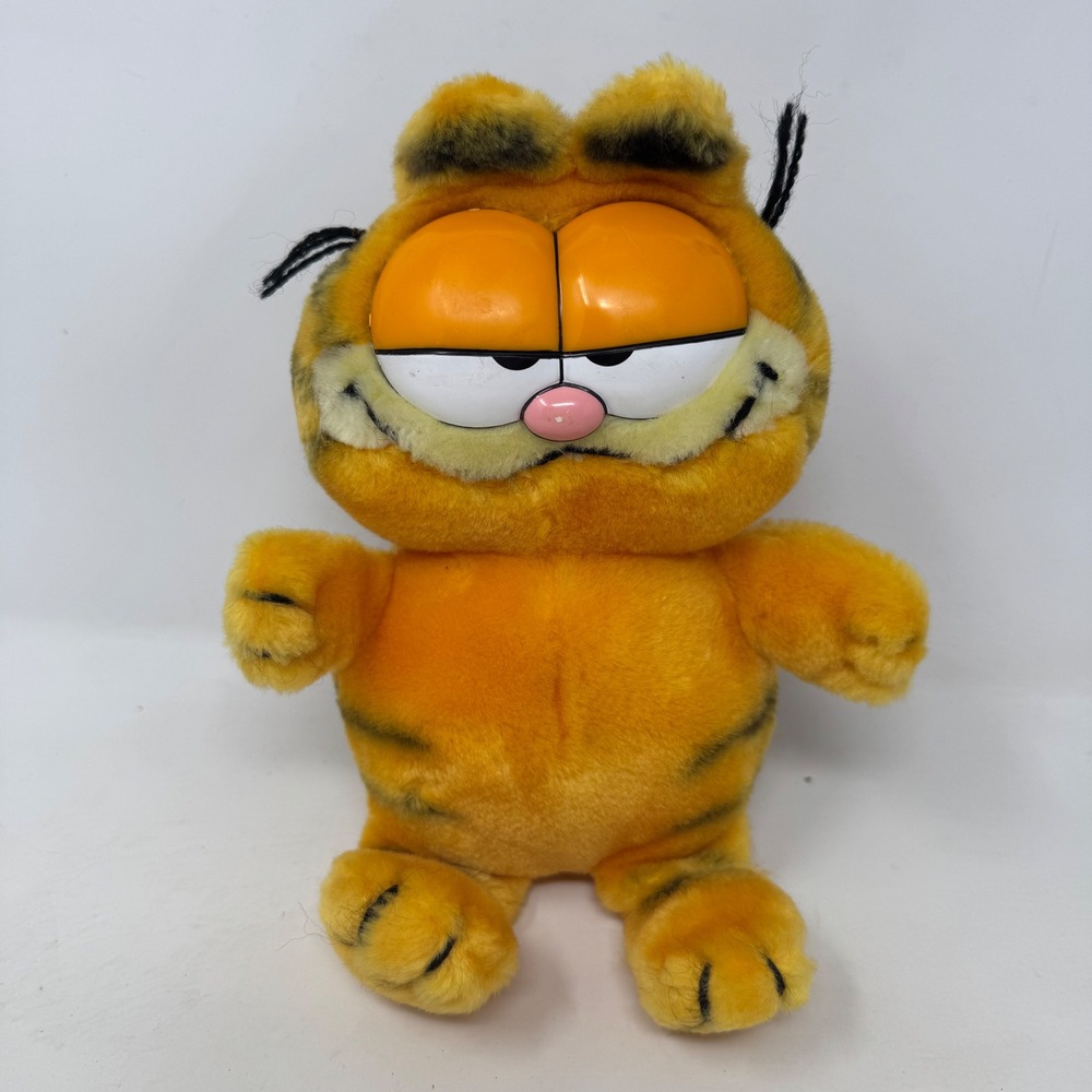 Vintage‎ Garfield Plush Fun Farm 1981 United Feature Syndicate Plastic Eyes 9"